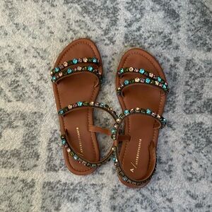 Anthropology sandals